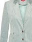 Blazer Sara Rib Short Sage detail