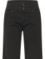 Jeans Organic Lotus Wide Leg Zwart detail