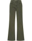 Jeans Organic Luna  Wide Leg Green