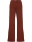 Jeans Organic Luna Wide Leg Mahogany