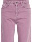 Jeans Luna Wide Leg Berry detail