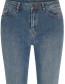 Jeans Dahlia Straight Leg Blue Light Denim detail