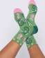 Sokken Organic Sensational Steps Happy Croco Green