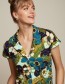 Top Blouse Darcy Selena Deep Blue
