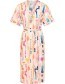 Jurk Kallvik Summer Abstract Multi Color