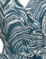 Jurk Kallvik Clay Swirl Blue detail