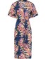 Jurk Kallvik Tropical Collage Multi Color