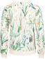 Sweater Ystad Flower Field Off White detail