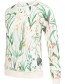 Sweater Ystad Flower Field Off White detail