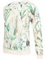 Sweater Ystad Flower Field Off White detail