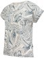 T&#8209;shirt Visby Clay Swirl Light Oat White detail