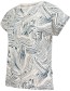 T&#8209;shirt Visby Clay Swirl Light Oat White detail