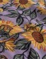 Jurk Motala Sunflower Haze Purple detail