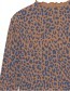 Longsleeve Ryd Leopard Light Brown detail