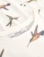 T&#8209;shirt Visby Hummingbirds Off White detail