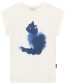T‑shirt Visby Watercolor Cat Whisper White