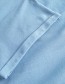 T‑shirt Visby Base Niagara Blue detail