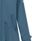 Regenjas Softshell Friese Island Blue detail