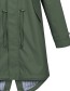 Regenjas Friese Fisher Olive detail
