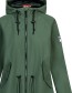 Regenjas Ripby Kombo Black Green detail