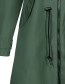 Regenjas Ripby Kombo Black Green detail