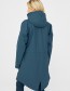 Regenjas Parka Friese Tidaholm Blauwe Teddyvoering Navy