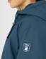 Regenjas Parka Friese Tidaholm Blauwe Teddyvoering Navy