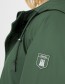 Regenjas Parka Friese Tidaholm Caramel Teddyvoering Green