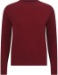 Trui Claudia Merino Wol Crew Bordeaux Red