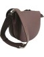 Vegan Tas Duo Circle Cognac detail