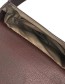 Vegan Tas Duo Circle Cognac detail