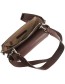 Vegan Tas Duo Circle Cognac detail