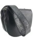 Vegan Tas Duo Circle Black detail