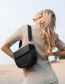 Vegan Tas Duo Circle Black