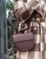 Vegan Tas Duo Circle Cognac