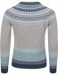 Cardigan Angora Alpine Artic detail