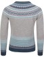 Cardigan Angora Alpine Artic detail