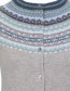 Cardigan Angora Alpine Artic detail