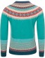 Cardigan Angora Alpine Emerald detail