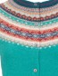 Cardigan Angora Alpine Emerald detail