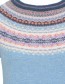Trui Merino Alpine Iris detail