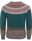 Trui Merino Alpine Lugano detail