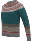Trui Merino Alpine Lugano detail