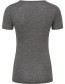 T&#8209;shirt Ondermode Organic Wol Schiefer Grey detail