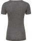 T&#8209;shirt Ondermode Organic Wol Schiefer Grey detail