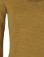 Longsleeve Ondermode Organic Wol Saffran Melange detail