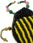 Handgemaakte Broche Hommel detail