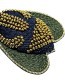 Handgemaakte Broche Kever Groen detail