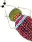 Handgemaakte Broche Scarabee Groen detail