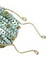 Handgemaakte Broche Scarabee Baby Blue detail